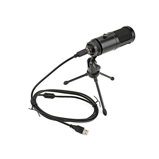 Sonducket Micrófonos Trípode USB profesional Equipo portátil Micrófonos de transmisión de sonido Juego Streaming Studio Herramientas de escritorio Accesorios para instrumentos musicales Sonducket OD030745-00