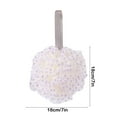 thumbnail image 3 of Vikakiooze Polka Dots Bath Ball Bath Ball Bath Flower Soft Bath Ball Cleaning Product Hanging Bath Ball Holiday Gift, 3 of 6