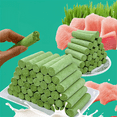 thumbnail image 2 of 20 Count 4.23oz/120g Cat Grass Stick, Cat Treats for Hairball Support and Teeth Cleaning, Chicken Flavored Hairball Treats for Cats, Natural Freeze Dried Cat Grass Treats for Indoor Cats,, 2 of 9