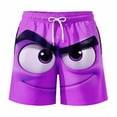 thumbnail image 3 of Shorts Légers en Mélange de Lin pour Tenue Décontractée d'Été avec Coupe Décontractée et Design à Poche Cargo, 3 of 3