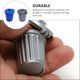 thumbnail image 5 of EeaseMX 2 botes de basura en miniatura, modelo de casa miniatura (plateado y azul), 5 of 8
