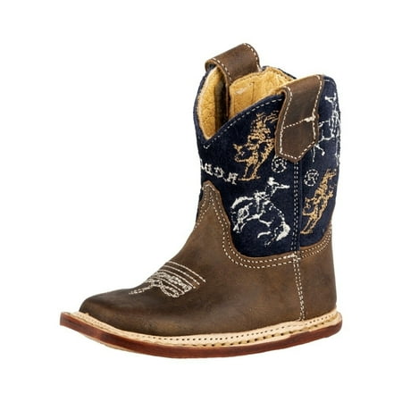 

Roper Western Boots Boys Rough Stock Embroider Tan 09-016-7912-8574 TA