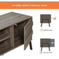 MidCentury TV Stand for TVs up to 85 Inch, Modern Entertainment Center