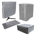 thumbnail image 1 of Juego de Fundas de Vinil Antipolvo para PC, 4 Piezas para Monitor 25–27”, Teclado, Impresora y CPU – Nuevo, 1 of 1