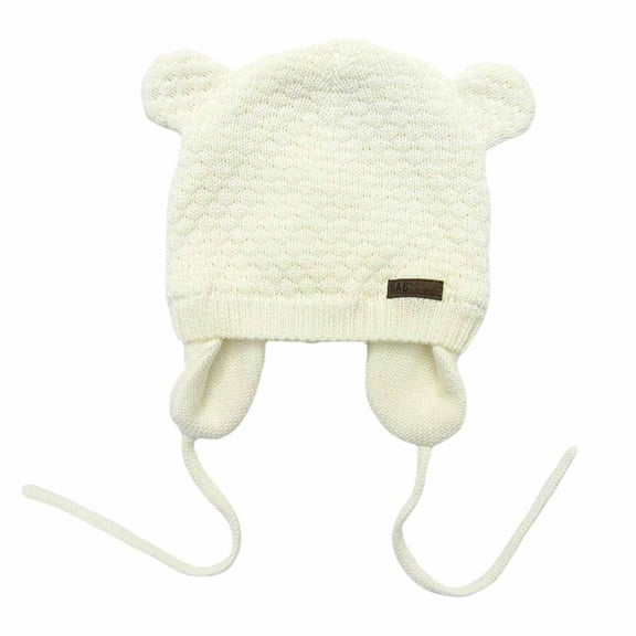 Cozy Winter Hooded Scarf Hat for Children Soft Knit with Neck Warmer for Cold Weather Outdoor Play