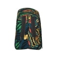 thumbnail image 3 of Sikiie Tropical Tribe Mask Print Flip Double-layer Pencil Case, All-purpose Stationery Bag for Study and Office, Zipper Design, Unisex, 3 of 7