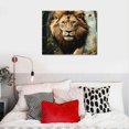 thumbnail image 5 of Patifu Lion Mane Forest Canvas Prints Wall Art Home Decor 20x16in, 5 of 6