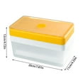thumbnail image 2 of Out The Ice Large Capacity Ice Household Ice Ice Storage Light up Ice Cubes for Drinks Ice Tray And Rocks Ice Cubes Microwaveable Food Tray Freezer with Ice Container for Freezer with Ice Trays for, 2 of 3