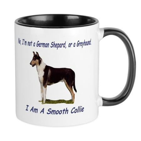 

CafePress - Smooth Collie Mugs - Ceramic Coffee Tea Novelty Mug Cup 11 oz