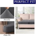 thumbnail image 2 of Housse de Coussin Extensible pour Canapé 1 Pce (1 Ivoire), 2 of 6