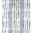 thumbnail image 3 of Tommy Bahama ST325921 Tortola Surf Plaid Short-Sleeve Woven Shirt Bering Blue S, 3 of 4