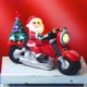 thumbnail image 4 of Adorno Navideño Luminoso Led Resina Santa Conduce Una Motocicleta Figuritas Para Sala De Estar Dormitorio Estudio Vogacara HA037849-00, 4 of 6