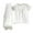 White, variant on REDARER Girls Summer Outfits Sets Casual Comfortable Round Neck Elastic Waist Indoor Wear,12-16 Years