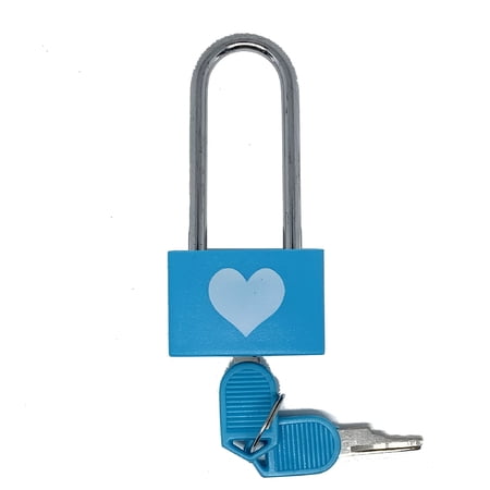 ZHZFKQ 2026 New Suitcase Locker Anti-Theft Padlock Long Handle Couple Lock Love Lock for Suitcases, Luggage, Gates, Personal Items, Romantic Gestures.
