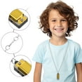 thumbnail image 4 of 3pcs Mini Harmonica Necklace For Kids 4 Hole 8 Tone Children Musical Instrument Portable Pendant For Students Beginners And Party Favors Educational Toy, 4 of 8