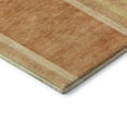 thumbnail image 4 of Addison Rugs Mayfield Washable Transitional Art Deco Terracotta Rectangle Rug, 1'8" x 2'6", 4 of 5