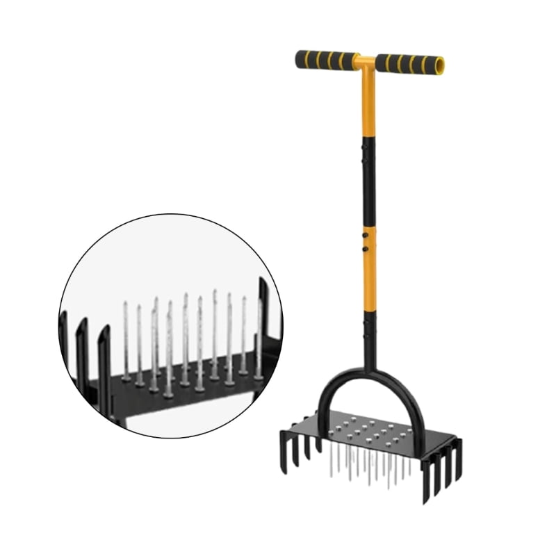 Efficient Lawn Aerating Tool Yard Spikes Aerators Tool for Garden and Lawn Care