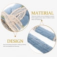 thumbnail image 4 of Miangastore 4Pcs Blue Refrigerator Handle Covers Polyester Prevent Stains Simple and Chic Design Kitchen Appliance, 4 of 8