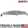 DashSkin Molded Dash Cover Compatible with 1997 Dodge Ram in Mist Grey (USA Made)