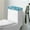Cherry Blossom, variant on ZIATUBLE Dachshund Toilet Top Covers Cherry Blossom Toilet Water Tank Cover with Elastic Bottom Toilet Tank Protector Cover Machine Washable Toilet Tank Lid Covers for Bathroom
