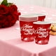 thumbnail image 5 of Vasos de papel desechables en pack de 20 – Diseños multicolores temáticos del Día de San Valentín | Cristalería duradera de un solo uso de 9x7 cm para bebidas calientes y frías | Suministros para, 5 of 6