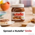 thumbnail image 3 of Nutella Hazelnut Spread with Cocoa, Creamy Hazelnut Spread, Breakfast Favorite, 26.5 oz Jar ( Includes One Tissue Pack ), 3 of 9