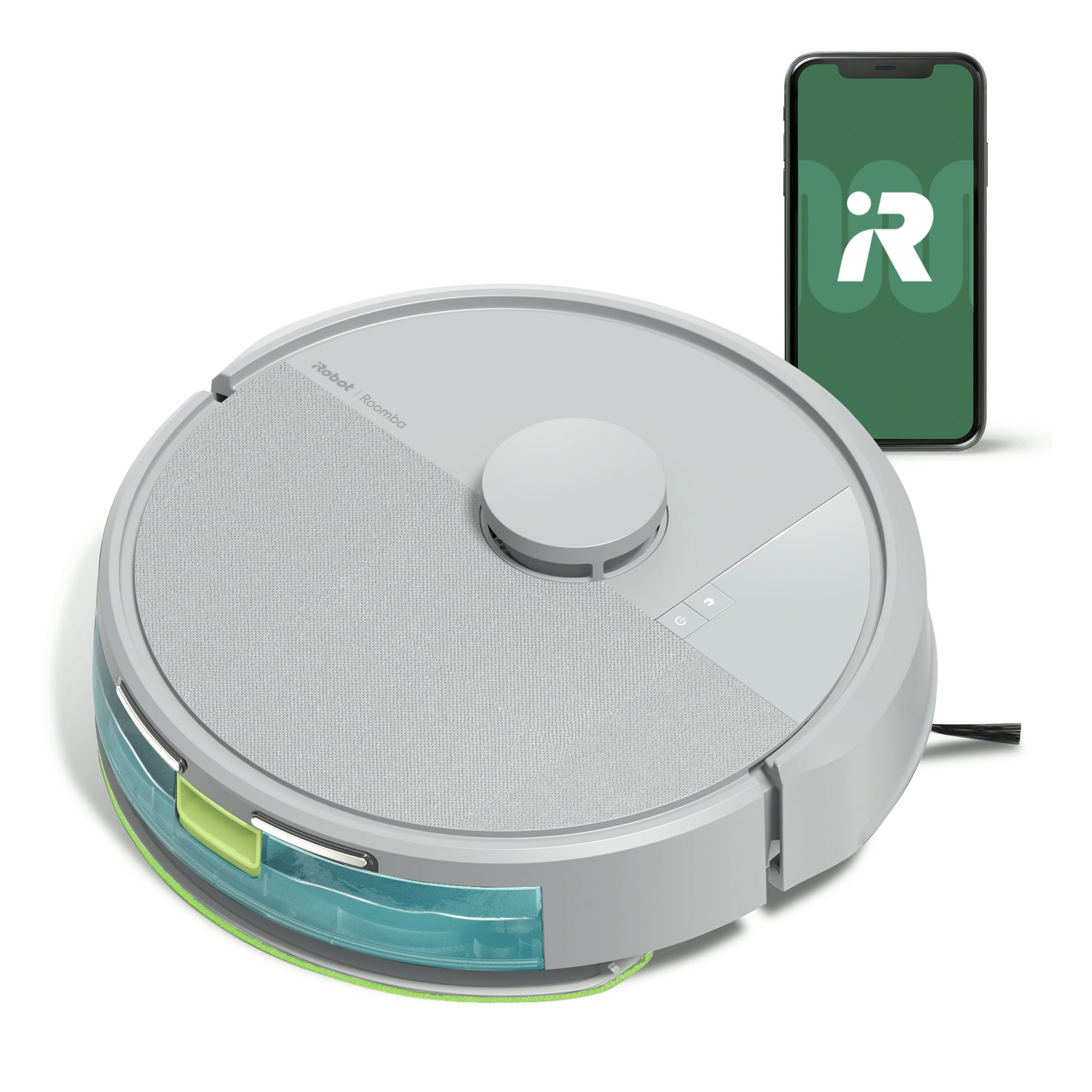 iRobot Roomba 1010 Combo Robot Vacuum & Mop, 2 in 1 for Carpet & Hard Floors, Self-Charging, Intense Power-Lifting Suction, Avoids Mopping Carpets, LiDAR Navigation, Model# Y311620