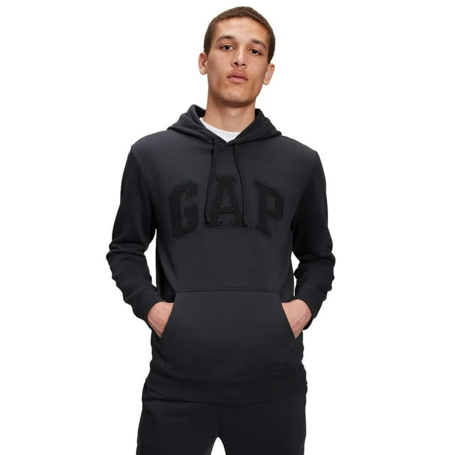 Sudadera con Capucha de Forro Polar Logo GAP Noche sin Luna Talla S