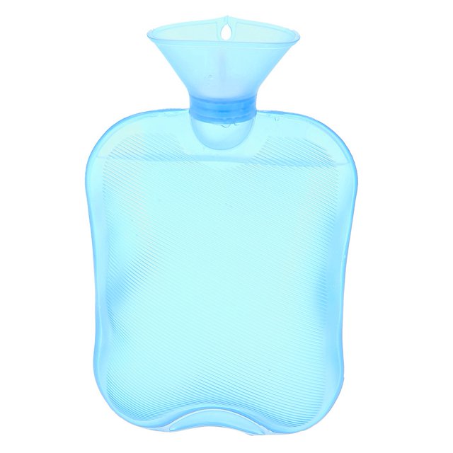 Peahefy 2000ml 3 Color Hot Water Bottle Bag Heat / Cold Therapy Big Size Water Bag , Heat / Cold Therapy Water Bag, Heated Hot Water Bag