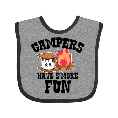 

Inktastic Campers Have Smore Fun Gift Baby Boy or Baby Girl Bib