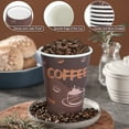 thumbnail image 2 of Treamon Disposable To Go Paper Cups with Lids 12 oz 100 Count, 2 of 6