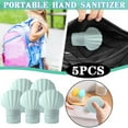 thumbnail image 1 of EGNMCR 90ml Travel Cosmetic Bottle Container Tank 5PCS Breakaway Lanyard, 1 of 3