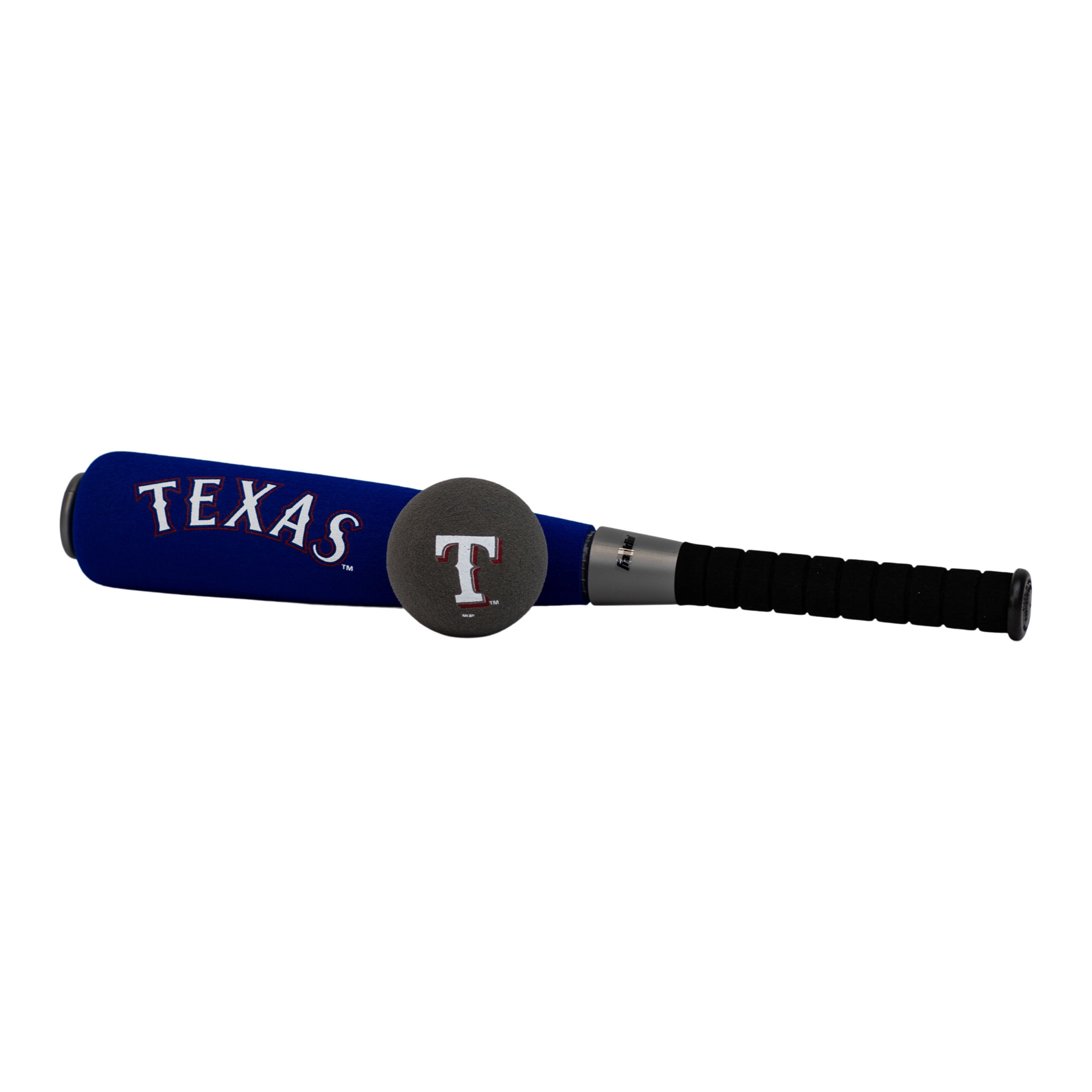 Franklin Sports MLB Texas Rangers Foam Bat + Ball Set, 21 in