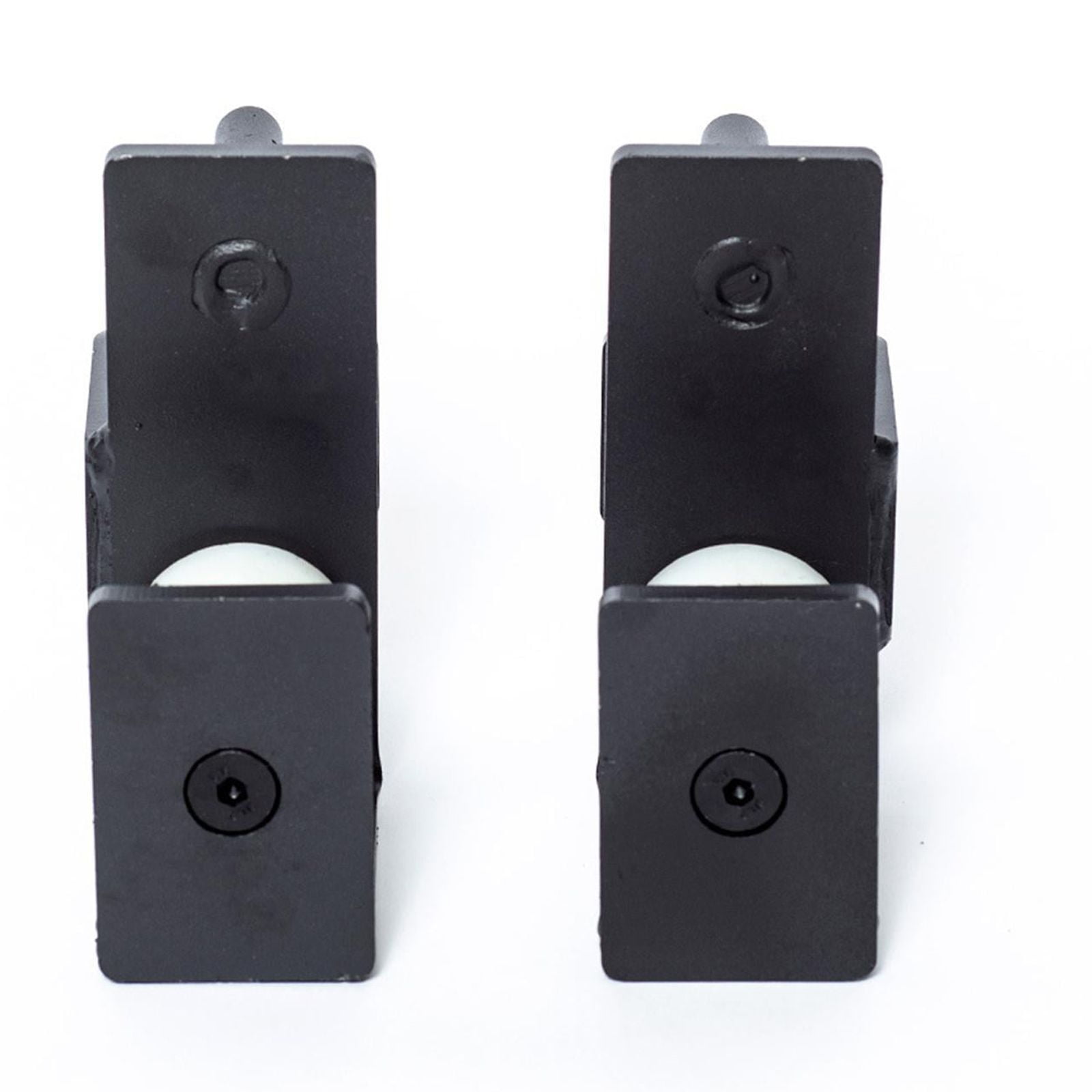 DimyFew 2Pcs Metal Barbell Holder Hanging Space Saving Triceps Bar J Hook Organizer for