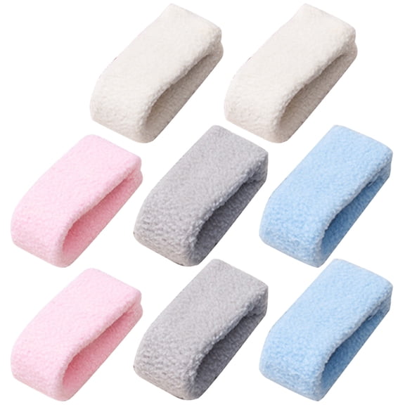 Miangastore Pinces à Couette pour Fixer les Draps en Plastique Durable, Couleurs Assorties, Utile pour Usage Domestique