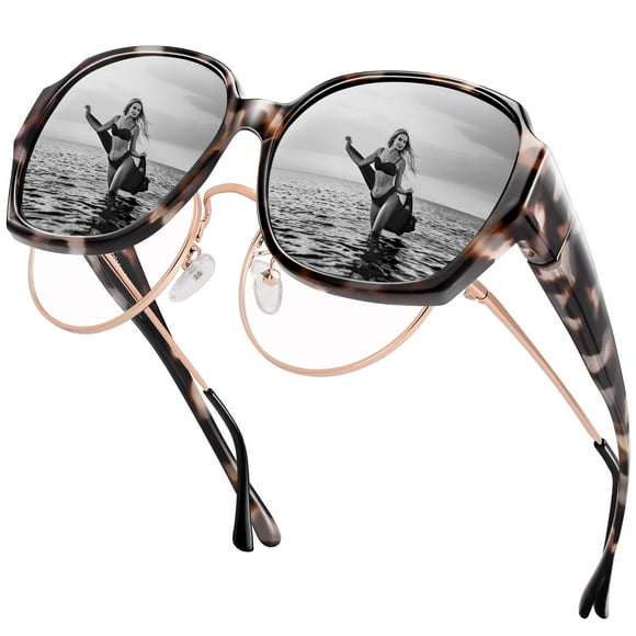 Gafas de sol polarizadas URUMQI para usar sobre lentes para mujer