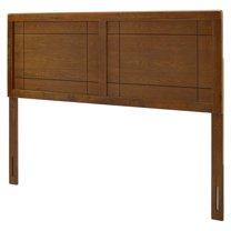 Headboard, Full Size, Wood, Brown Walnut, Modern Contemporary Urban Design, Bedroom Master Guest Suite