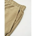 thumbnail image 3 of Men's 2 Piece Long Sets Casual Button Down Shirt and Pants Set Cotton Linen Set Vintage Summer Beach Outfits Loose Tracksuits Khaki XXL, 3 of 5