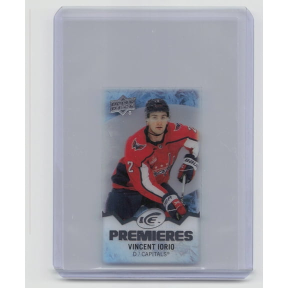 2023-24 Upper Deck Ice Ice Premieres Mini MI-8 Rookie Vincent Iorio Washington Capitals