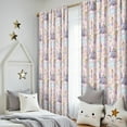 thumbnail image 5 of Blackout Kids Curtains,Fantasy Princess Castle Pattern Childrens Insulated Curtains Set Of 2,Bedroom Essentials,Toddler Room Decor 52"x84", 5 of 5