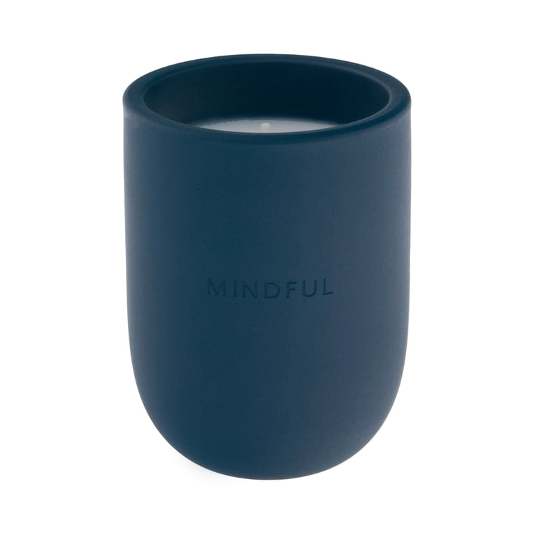 Allswell Mindful Scented 1-Wick Ceramic Jar Spa Candle, Sage +