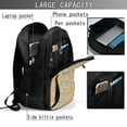 thumbnail image 4 of Balery Chemistry Class Mochila con carga USB para hombre y mujer - Mochila impermeable y antirrobo para laptop con puerto USB para viajes, trabajo, 4 of 7
