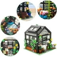 thumbnail image 4 of Modular Greenhouse Botanical Flowers Toy Bricks Set, 4 of 12