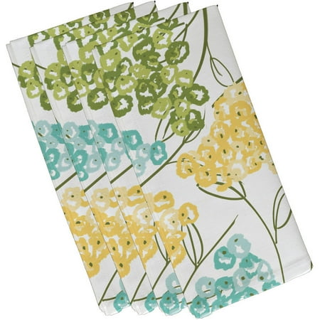 

Simply Daisy 18 x 18 Yellow Hydrangeas Napkins Set of 4