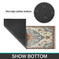 thumbnail image 7 of Boho Light Blue Carpet Rugs and Mats Non Skid Washable Absorbent Microfiber Soft Kitchen Mat for Floor Set Of 2 Decor Stain Resistant 17"x47"+17"x30", 7 of 7