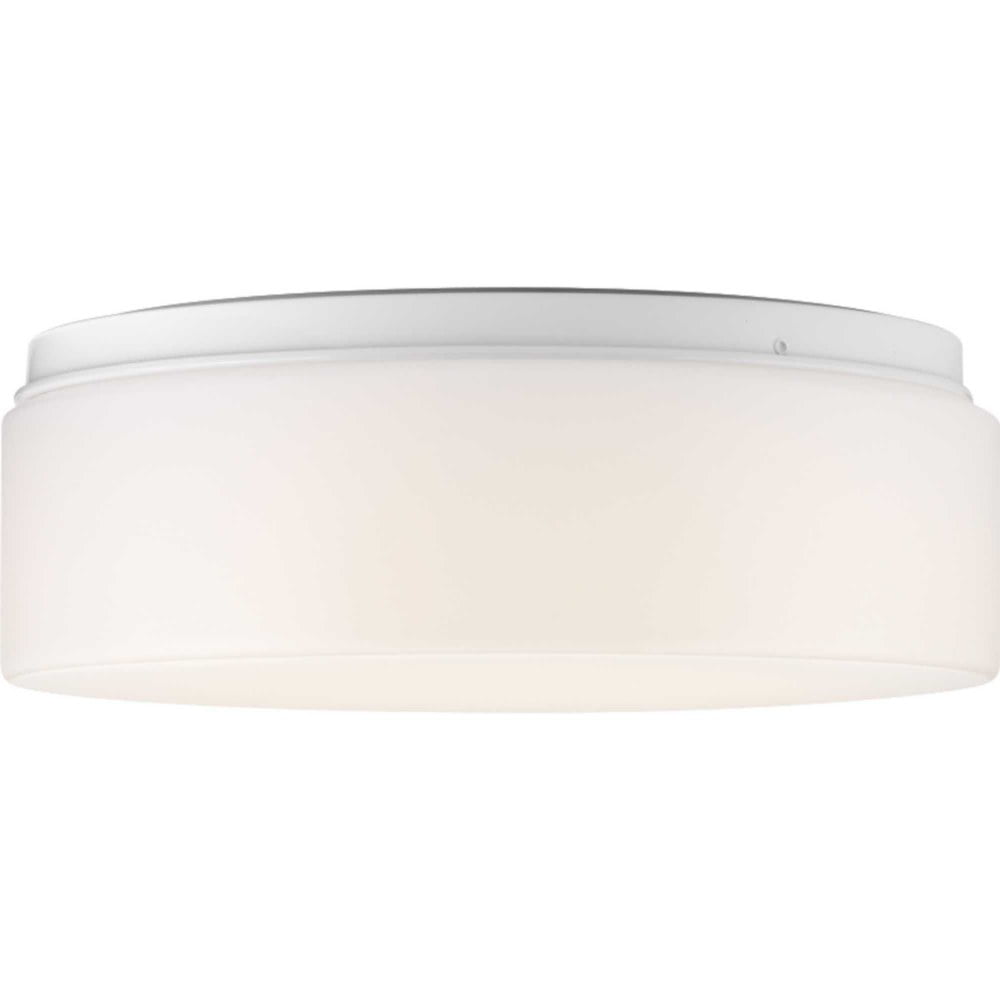 One-Light 11" LED Drum Flush Mount