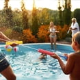 thumbnail image 4 of Pistola de agua - 12 piezas de pistolas de chorro de espuma para niños, pistolas de agua a presión, juguetes de piscina, juguetes de playa, pistolas de agua para natación, 4 of 5