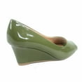 thumbnail image 2 of Doris-12 Women's Open Peep Toe Patent Wedge Heel Shoes, 2 of 2
