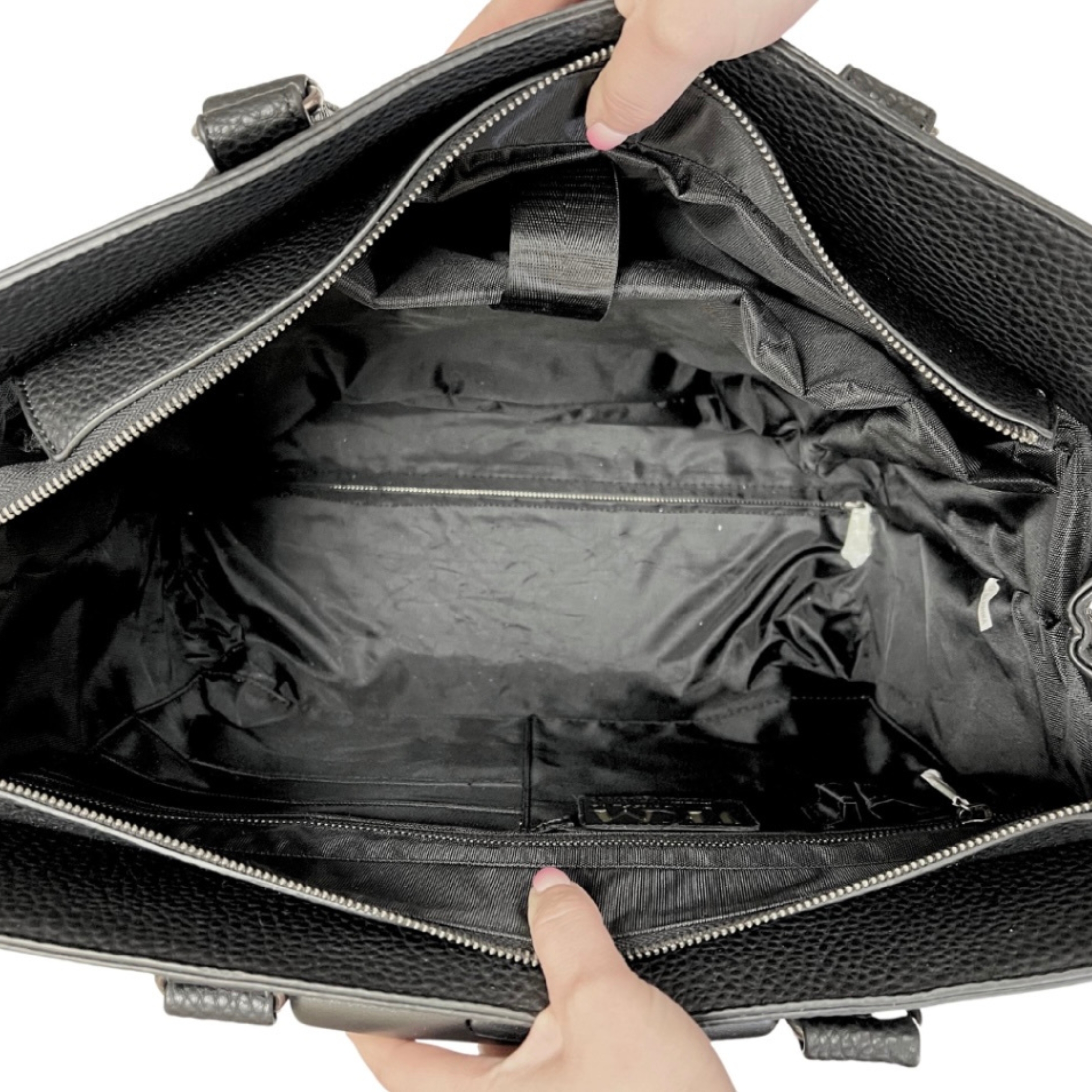 The Dallas Stylish Rolling iPad Tablet or Laptop Tote Carryall Bag | Roller Briefcase for Women | JKM & Company