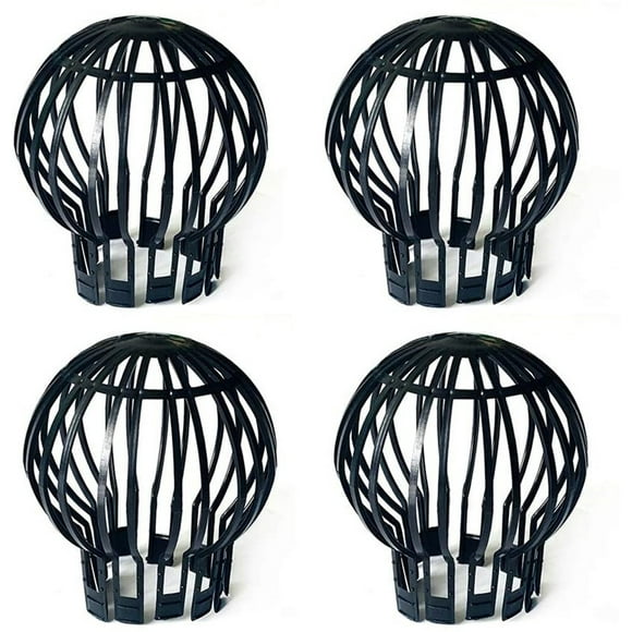 4 Pack of Gutter Filter Flexible Plastic Gutter Mesh Keeps Gutters Unclogged by Leaves Moss Mud and Other Debris